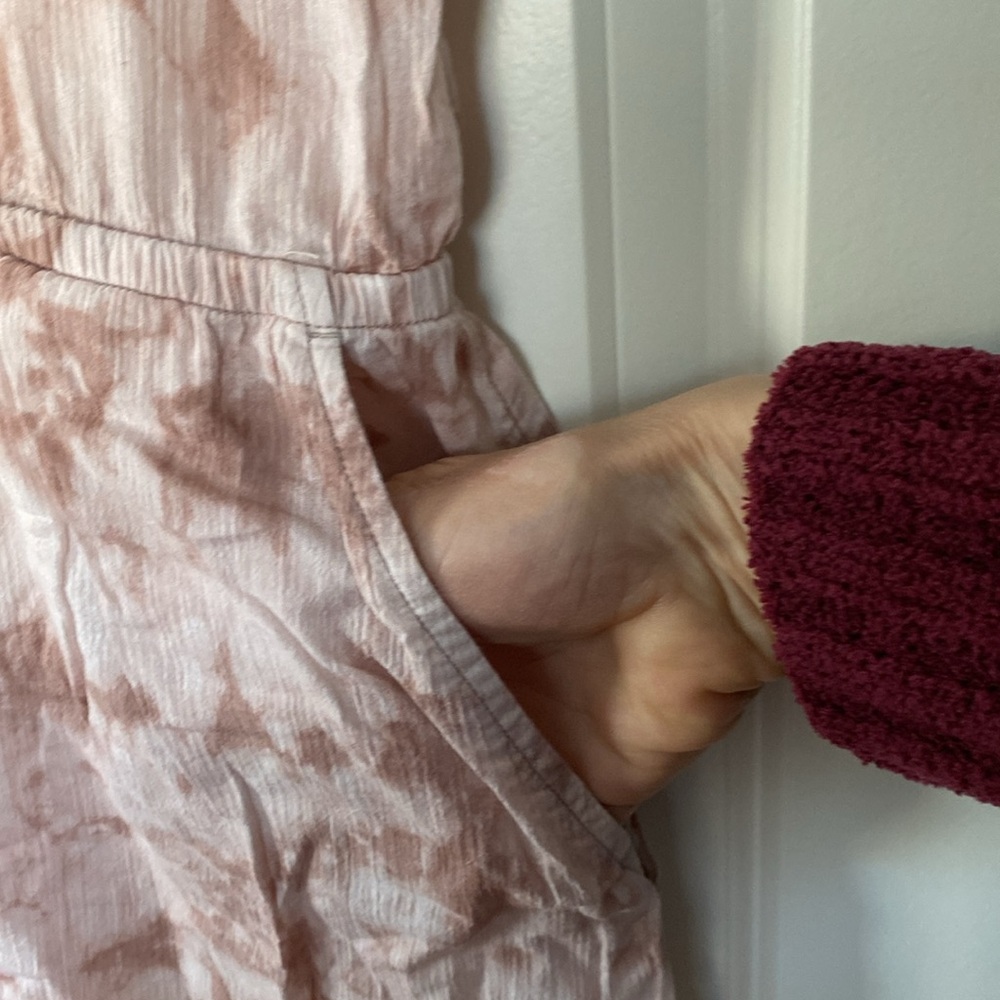 Carve Designs dusty pink cotton dress with pockets large - Picture 8 of 8